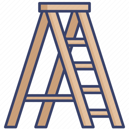 Climb, construction, handiness, ladder, repair, tool icon - Download on Iconfinder