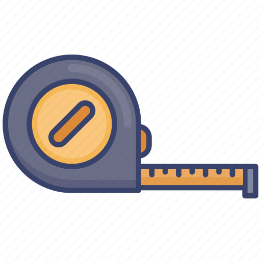 Construction, measure, measurement, measuring, tape, tools icon - Download on Iconfinder