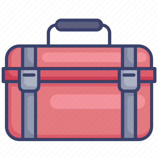 Baggage, box, briefcase, luggage, toolbox, tools icon - Download on Iconfinder