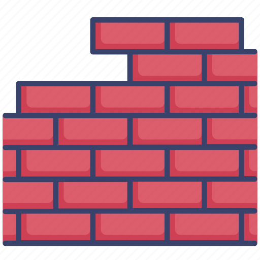 Barrier, brick, bricks, build, construction, wall icon - Download on Iconfinder