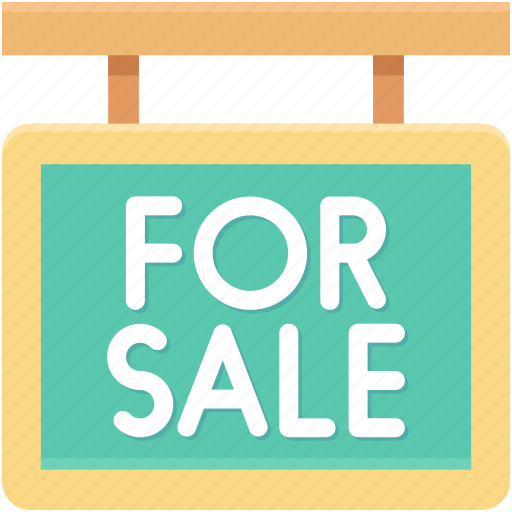 For sale, information, sale, sale board, sale signboard icon - Download on Iconfinder
