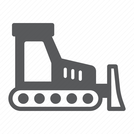 Construction, industry, vehicle, building, bulldozer icon - Download on Iconfinder