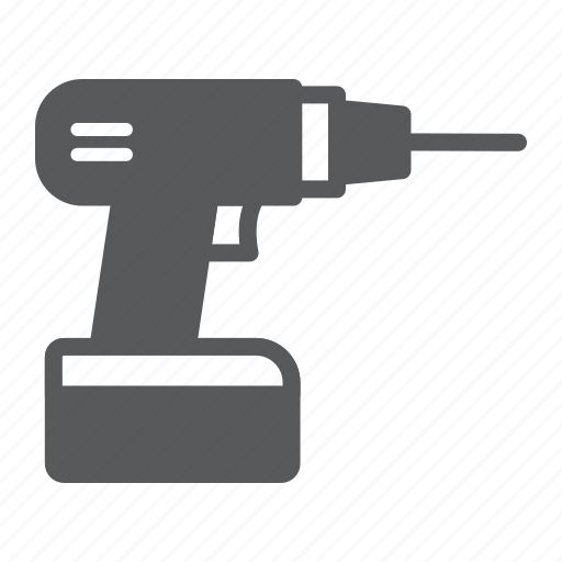 Industry, drill, construction, tool, handle, electric icon - Download on Iconfinder