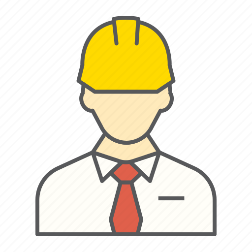 Builder, man, engineer, person, construction, worker, repairman icon - Download on Iconfinder