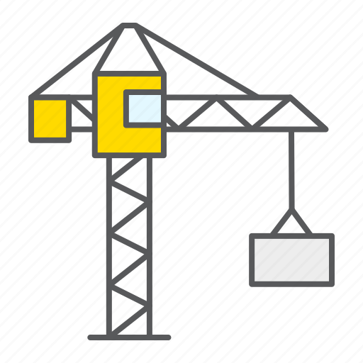 Crane, lifting, hook, construction, building, industry icon - Download on Iconfinder