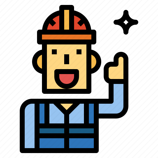 Construction, vest, worker, builder, safety, engineer icon - Download on Iconfinder