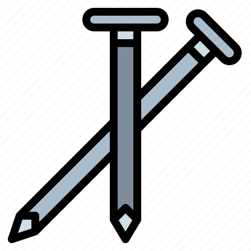 Tack, tool, nail, streel, supplies, tools icon - Download on Iconfinder
