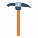 drill, axe, supplies, tool, tools, pickaxe