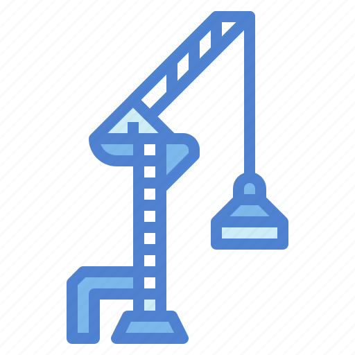 Lifting, crane, construction, building, machinery icon - Download on Iconfinder