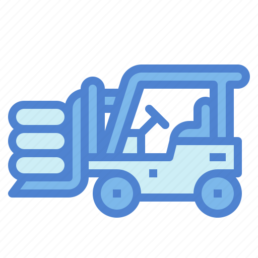 Cart, forklift, car, warehouse, industry icon - Download on Iconfinder