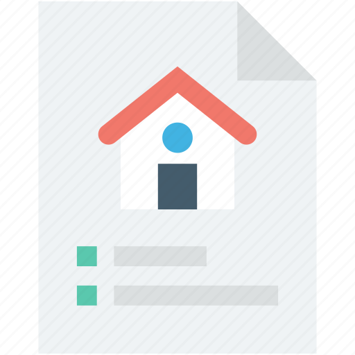 House contract, property contract, property document, property papers, real estate icon - Download on Iconfinder