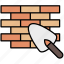 brick, wall, building, construction 