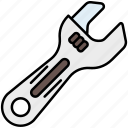 wrench, tool, construction, work