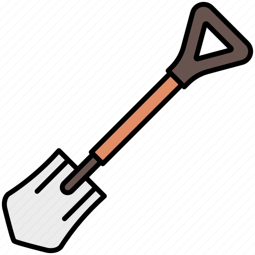 Shovel, tool, construction, work icon - Download on Iconfinder