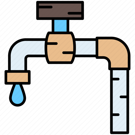 Plumbing, pipe, plumber, construction, water icon - Download on Iconfinder