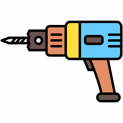 Drill, tool, construction, hand drill icon - Download on Iconfinder