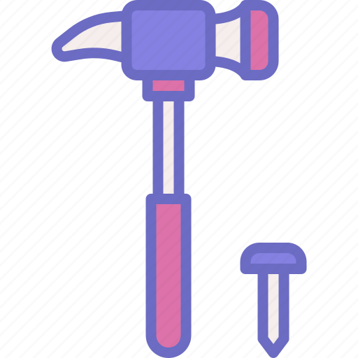 Hammer, tool, equipment, service, construction icon - Download on Iconfinder