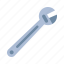 wrench, spanner, tools, mechanic, construction