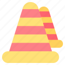 traffic, cone, construction, hat