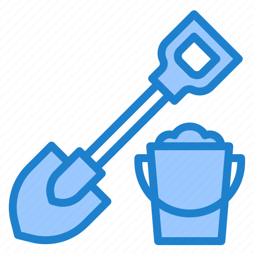 Shovel, tool, construction, gardening, spade icon - Download on Iconfinder