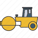 construction, heavy vehicle, tractor icon