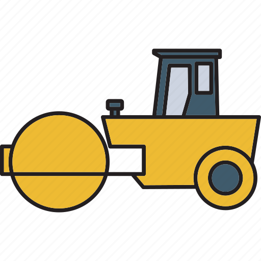 Construction, heavy vehicle, tractor icon icon - Download on Iconfinder