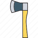 axe, construction, handwork icon