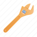 wrench, adjustable wrench, construction, tool, equipment, hardware, repair 