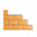 wall, bricks, building, construction, concrete, architecture 