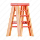 ladder, folding ladder, portable ladder, construction, staircase, stairs 