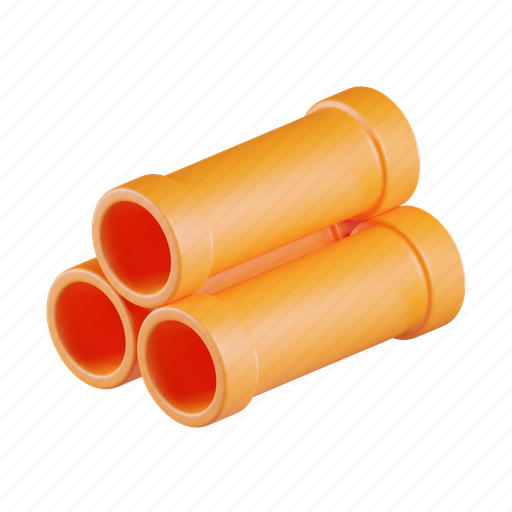 Pipe, tool, pipeline, equipment, pipe fitting, construction pipe, plumbing 3D illustration - Download on Iconfinder