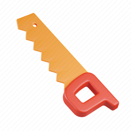 Saw, construction, equipment, blade, metal saw, cutting tool, jigsaw 3D illustration - Download on Iconfinder
