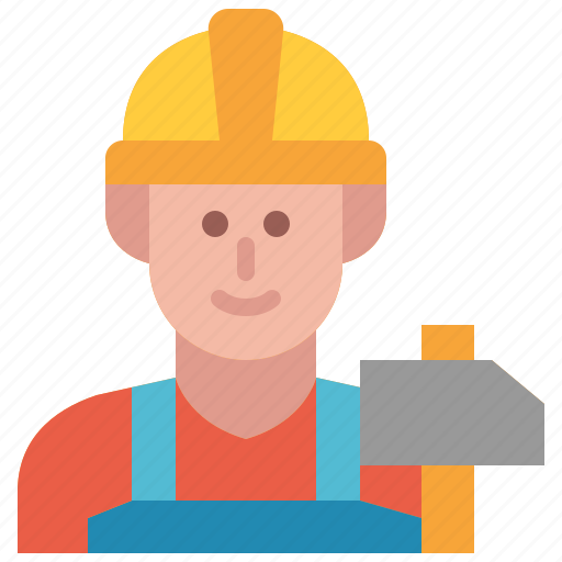 Worker, man, labor, avatar, construction, staff, user icon - Download on Iconfinder