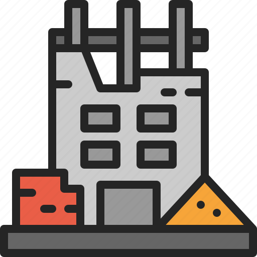 Building, unfinished, project, progress, construction, architecture, uncompleted icon - Download on Iconfinder