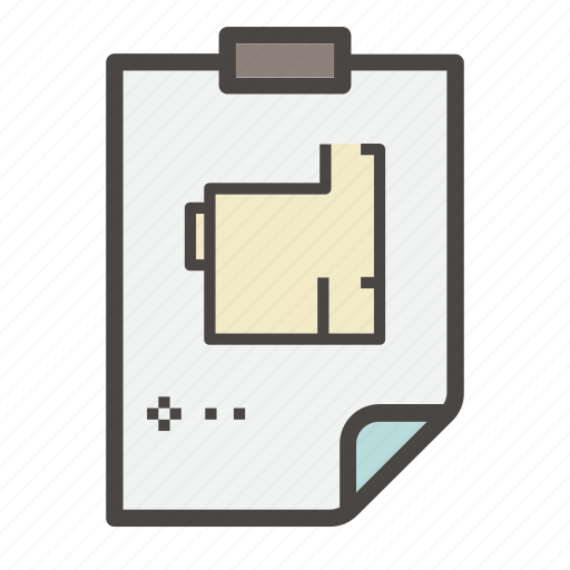 Architect, blueprint, building, construction, design, drawing, plan icon - Download on Iconfinder