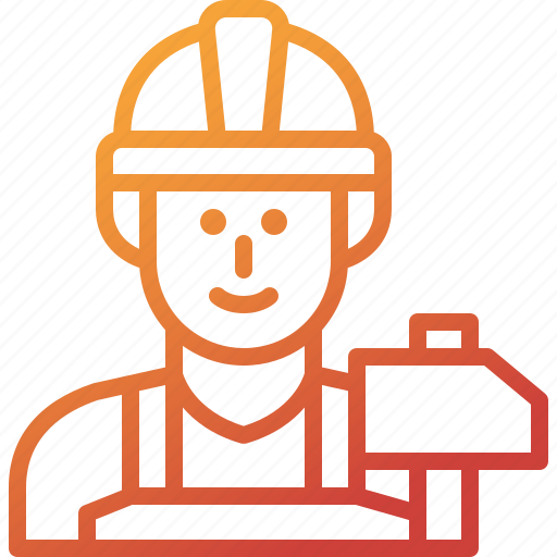 Worker, man, labor, avatar, construction, staff, user icon - Download on Iconfinder