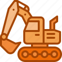 backhoe, excavator, machinery, vehicle, transportation, construction, heavy
