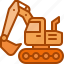 backhoe, excavator, machinery, vehicle, transportation, construction, heavy 