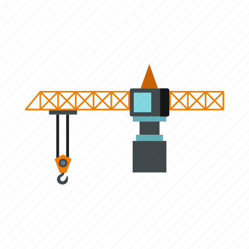 Construction, crane, equipment, hook, industry, lift, machine icon - Download on Iconfinder