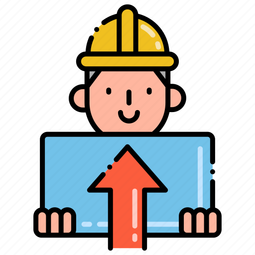 Construction, lifting, weight, worker icon - Download on Iconfinder
