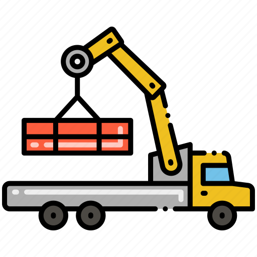 Construction, manipulator, truck, vehicle icon - Download on Iconfinder