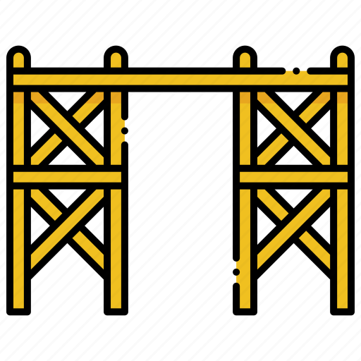 Building, construction, scaffolding icon - Download on Iconfinder