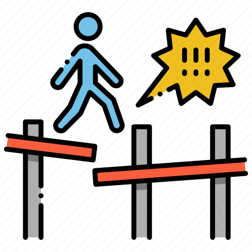 Construction, danger, incomplete, scaffolding icon - Download on Iconfinder