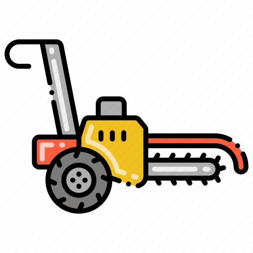 Construction, saw, tool, trencher icon - Download on Iconfinder
