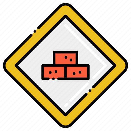 Bricks, construction, sign, under icon - Download on Iconfinder