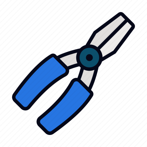 Pliers, home, repair, construction, tools, improvement, fix icon - Download on Iconfinder