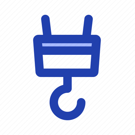 Hook, construction, tool, lifting icon - Download on Iconfinder