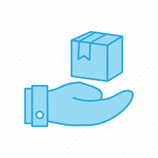 Delivery, hand, over, package icon - Download on Iconfinder
