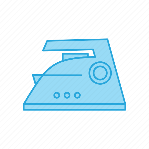 Electric, iron, ironing, smoothing, steaming icon - Download on Iconfinder