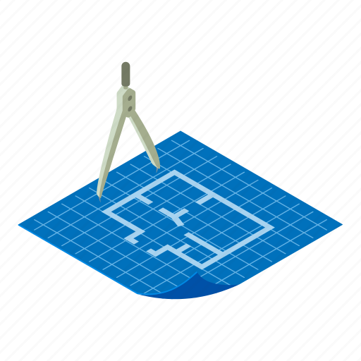 Architect, architecture, floor, isometric, object, plan, project icon - Download on Iconfinder